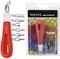 Pixiss Rubber Block Stamp Carving Stamp Making Kit with Cutter Tools 12 Pack